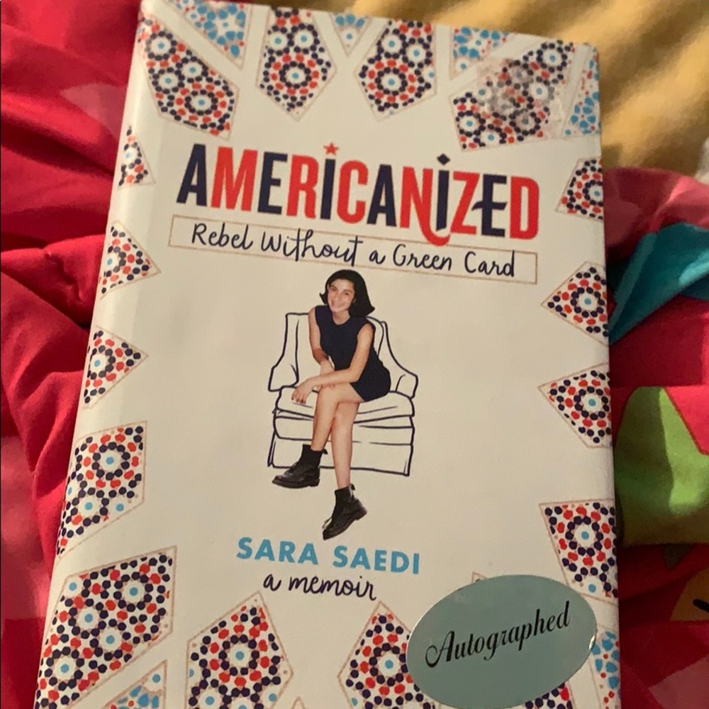 Autographed Americanized book by Sara Saedi